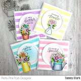 Flower Bouquets Stamp Set