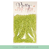 Grass Green Seed Beads