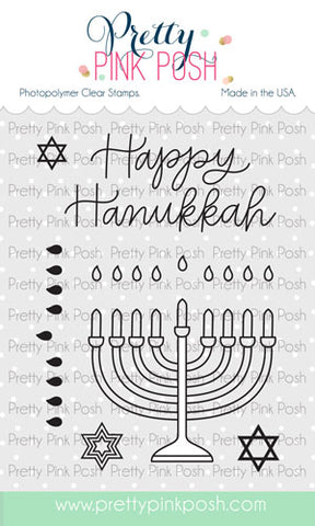 Happy Hanukkah Stamp Set