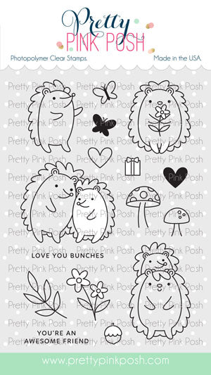 Hedgehog Friends Stamp Set