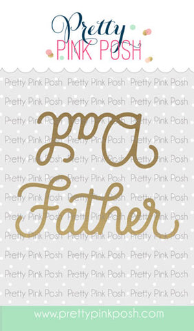 Hot Foil Large Dad/ Father