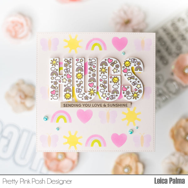 Hugs Stamp Set – Pretty Pink Posh LLC
