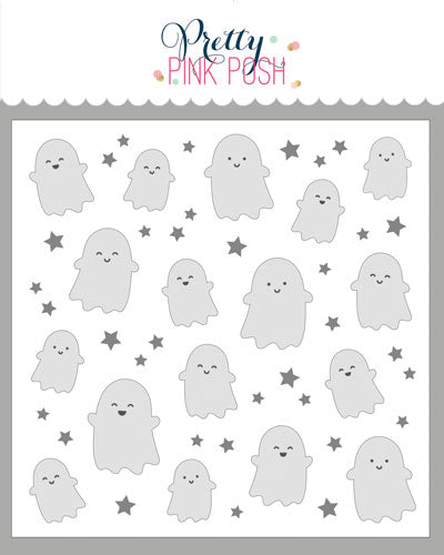Layered Ghosts Stencils (3 Pack)