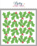 Layered Holly Stencils (3 Pack)