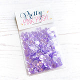 Purple Shimmer Confetti Mix
