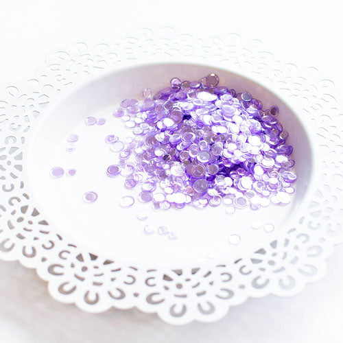 Purple Shimmer Confetti Mix