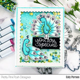 Peacock Friends Stamp Set