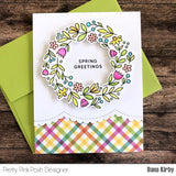 Spring Wreath Stamp Set