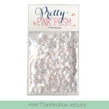 4mm Marshmallow Sequins