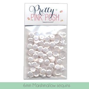 6mm Marshmallow Sequins