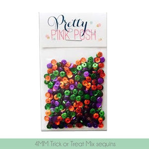 4mm Trick or Treat Mix Sequins - Cupped Sequins