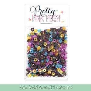 4mm Wildflowers Sequins Mix