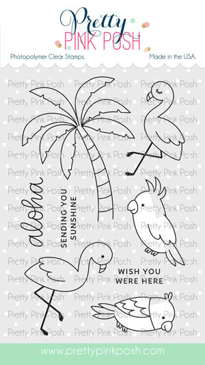 Tropical Birds Stamp Set